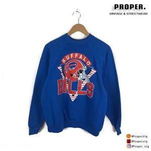 Vintage Buffalo Bills Sweatshirt Crewneck 90s Nfl